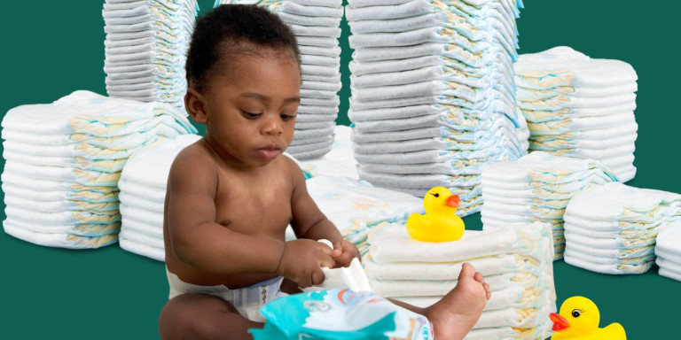 Free diapers on sale